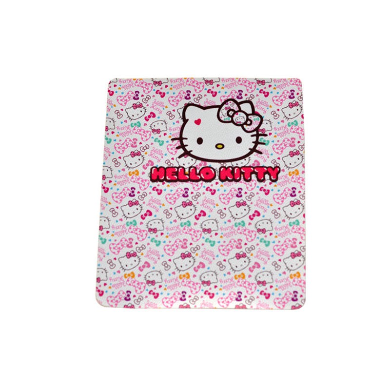 皮革款卡通hello Kitty鼠标垫