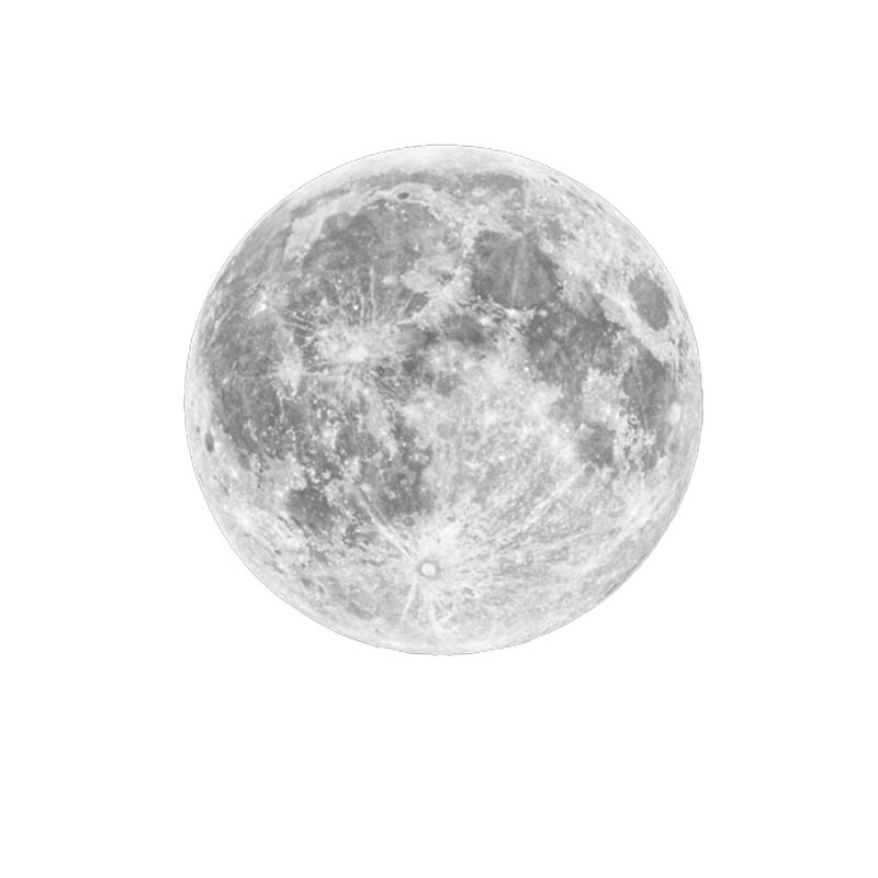 单面月亮皮革鼠标垫
