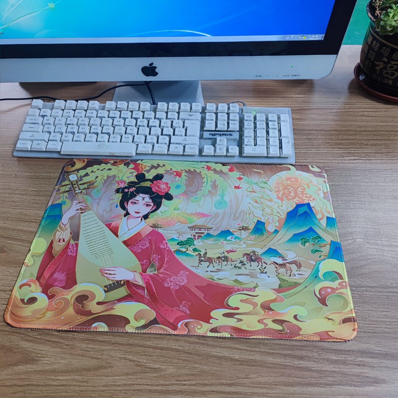 鼠标垫定制广告鼠标垫小号写字垫防水护腕鼠标垫免费设计印刷logo